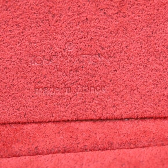 LOUIS VUITTON LV Logo Cannes Hand Vanity Bag Epi Leather Red M48037 86YH741 - Picture 14 of 15
